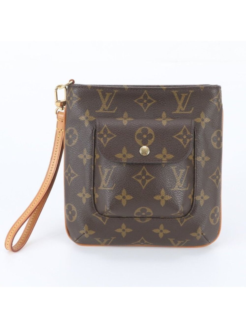Louis Vuitton Monogram Partition Leather Pouch